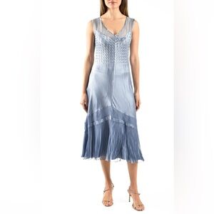 NWOT Komarov Charmeuse Cocktail Dress